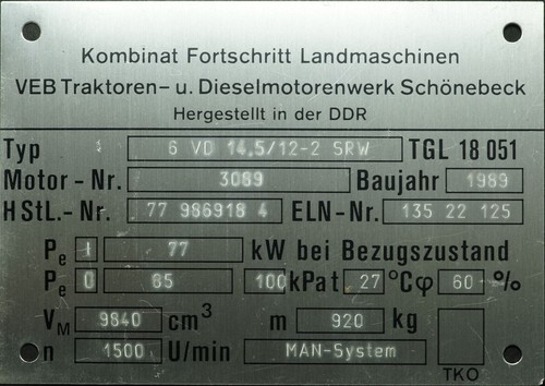Typenschild alu schild ddr - typenschild:, alu-schild.