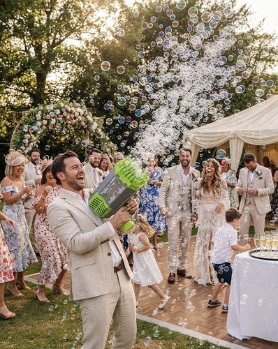 Seifenblasenmaschine hochzeit - seifenblasenmaschine,