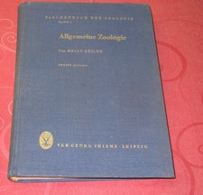 Allgemeine Zoologie   von Heinz Geiler