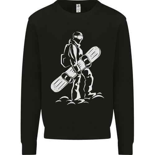 Snowboarder snowboard kinder - a,