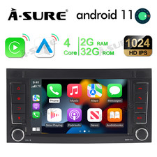 Android Autoradio GPS Navi RDS HiFi Carplay SWC für VW T5 Multivan Transporter