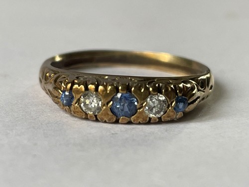 Vintage diamant und saphir - vintage,