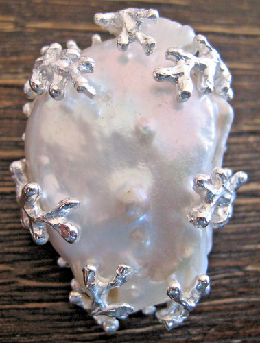 Keshi perle barock anhänger - perle,
