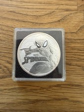 Marvel spiderman silbermünze - marvel,
