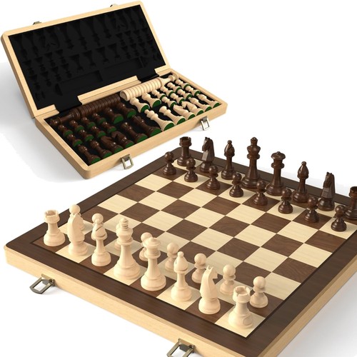 Holz schach dame set cm - dame,