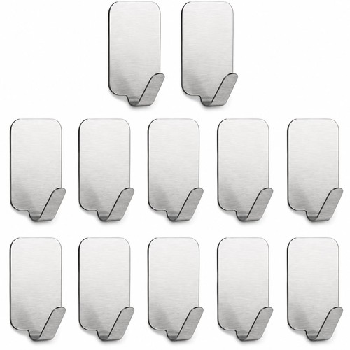 Self adhesive hooks stainless - self,