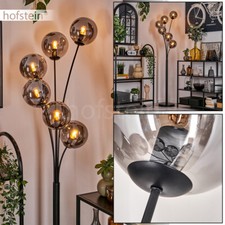 Steh Stand Lampe Rauchglas