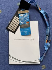 Autogramm Orginal und Eintrittskarte paddock Club