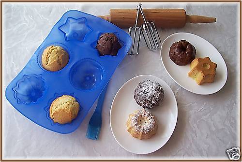 Silikon backform mini kuchen - silikon,