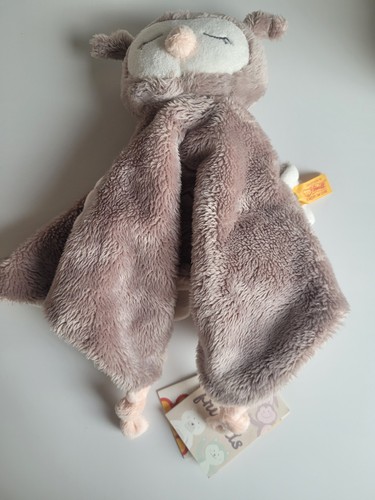 Steiff schmusetuch eule ollie - schmusetuch,