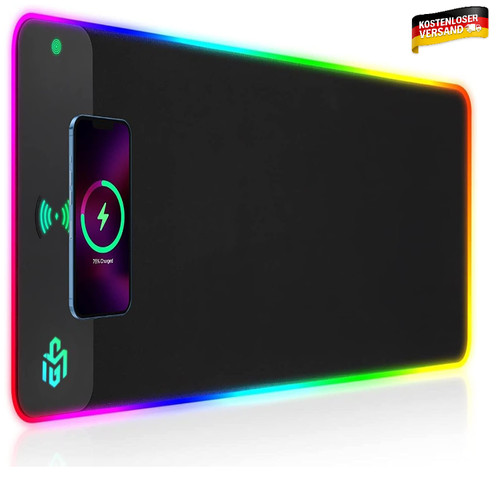 Gaming mauspad rgb - rgb, 80x30cm