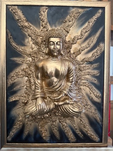 Goldene buddha figur - buddha,