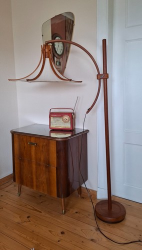 Seltene alte domus stehlampe - seltene,