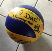 handsignierter Mikasa MVA 330 Volleyball TV Dingolfing Damen 2.Liga Süd 2019/20