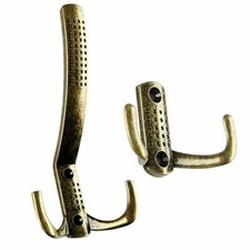 SOTECH Huthaken Kleiderhaken Garderobenhaken Brüniert Haken Wandhaken