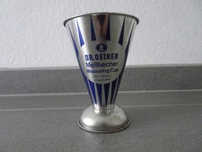 sehr alter Dr. Oetker MESSBECHER - Measuring Cup Vintage Shabby made in Germany