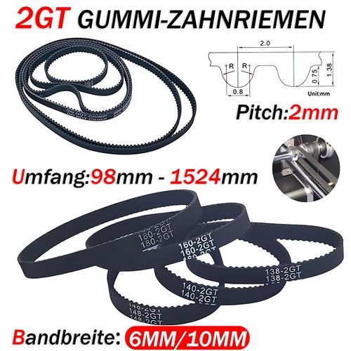 2gt zahnriemen geschlossen - zahnriemen,