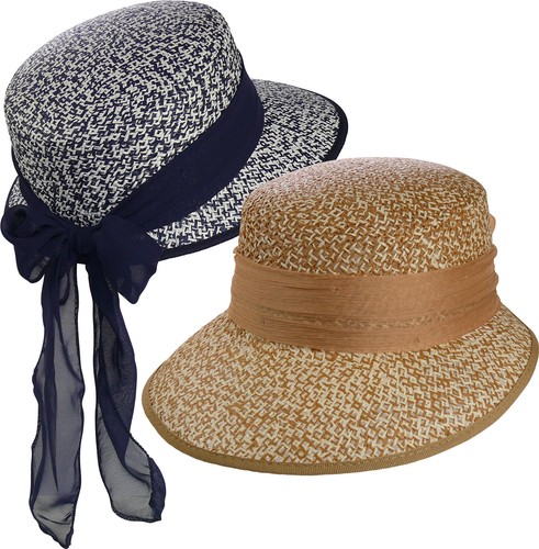 Eleganter damenhut ovaler - in,