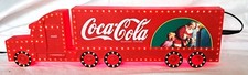 Auflösung:Nachlass-Original alter beleuchteter Coca Cola Wand-LKW-Hingucker-Geht