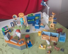 Playmobil Konvolut Tierarztpraxis, Tierarzt, Tierärztin, Play mobil