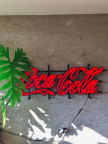 Coca cola leuchtreklame - coca, led