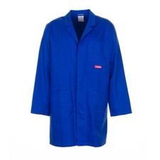 PLANAM Berufsmantel Kornblau Arbeitskittel Laborkittel Werkstattkittel