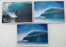 3 x HAWAII USA Postcards Postkarten Big Surf Surfen Wellenreiten Große Wellen