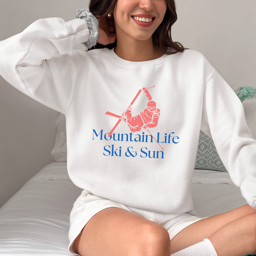 Ski sweatshirt pullover - sweatshirt,,