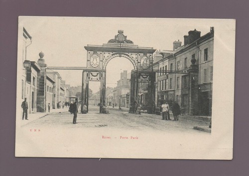 Reims porte paris - paris, (k7935)
