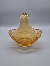 Pressglas Korb Glas  Art Deco