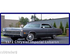 1972 chrysler imperial lebaron - chrysler,