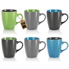 6x Kaffeetassen aus Keramik -