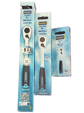 HAZET HiPer FEINZAHN-UMSCHALT-KNARRE 1/2"+3/8"+1/4" ZOLL 90-Zä EXTREM BELASTBAR