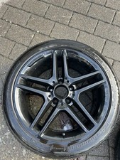 4x Mercedes AMG-Felgen C-Klasse Schwarz 7,5x17, 8,5x17, A2044012300, A2044012400
