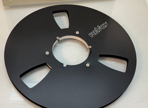 Revox 5cm alu silber leer - revox,