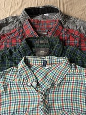 4 H&M Herren Hemden Kariert Gr S Karohemd Top Zustand Slim Fit Paket Langarm