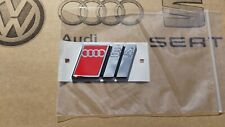 Audi S4 B5 Logo Emblem Audi Zeichen Heckklappe original neu