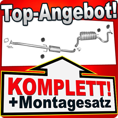 Auspuff für kia cee - auspuff, cee'd