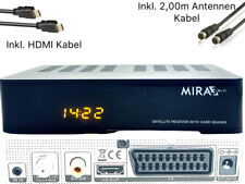 Amiko MIRA3 HD Sat Receiver mit Aufnahmefunktion, Kartenslot, Timeshift, HDMI