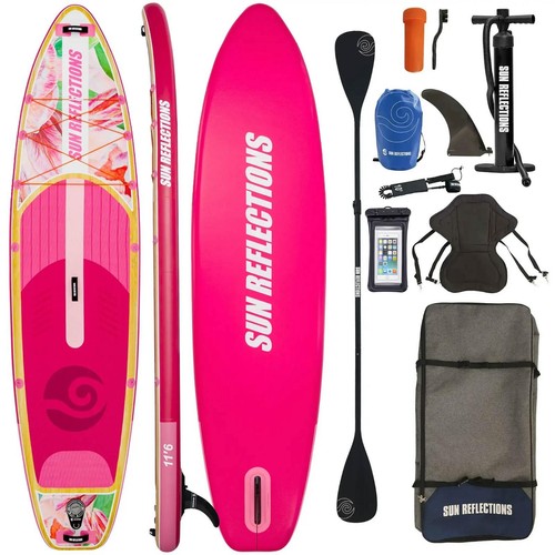 Sun reflections sup board - reflections,