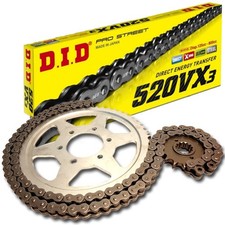 DID Kettensatz Stahl 520VX3