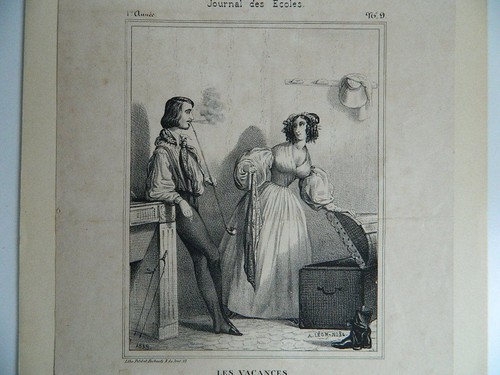 Radierung signiert - 19., jh.