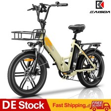 E Bike Klapprad 20 Zoll Elektrofahrräder 36V 20.8AH Akku Mountainbike Faltbares