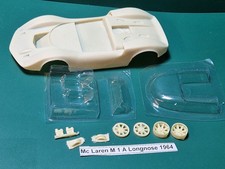 1:24  Slotcar Body Kit Mc Laren M 1 A Longnose 1964 + Zubehör