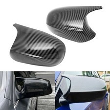 2x Carbon-Stil Spiegelkappen