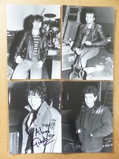 UK SUBS Charlie Harper & Alvin Gibbs signed Autogramm signiert 12,5x17,5 Fotos