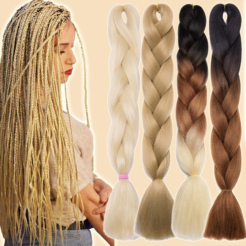 Deu jumbo crochet braids ombre - crochet,