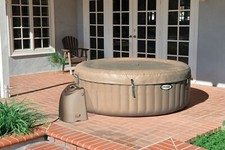 INTEX Whirlpool Pure SPA 196 x 71 cm  Bubble Massage für 4 Personen