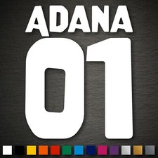 21231 Adana 01 Aufkleber