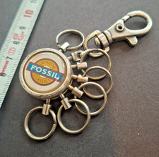 vintage Fossil Troika keychain